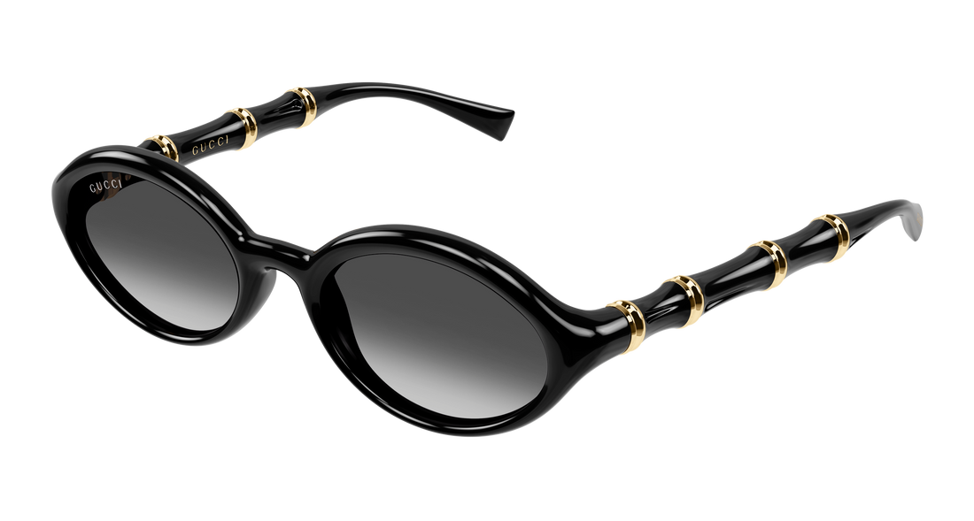 Sonnenbrillen gucci gg2059s 001 negro round/oval/panthos femenino größe 51mm - Hauptansicht