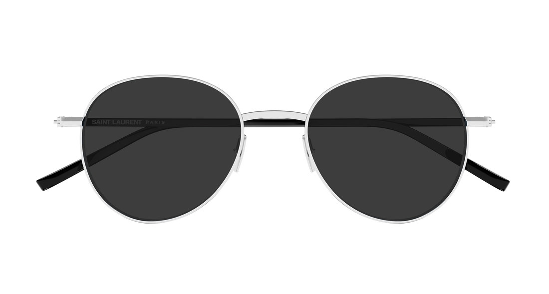 Gafas de sol saint laurent sl 865 002 plateado round/oval/panthos unisex talla 50mm - Vista de detalle