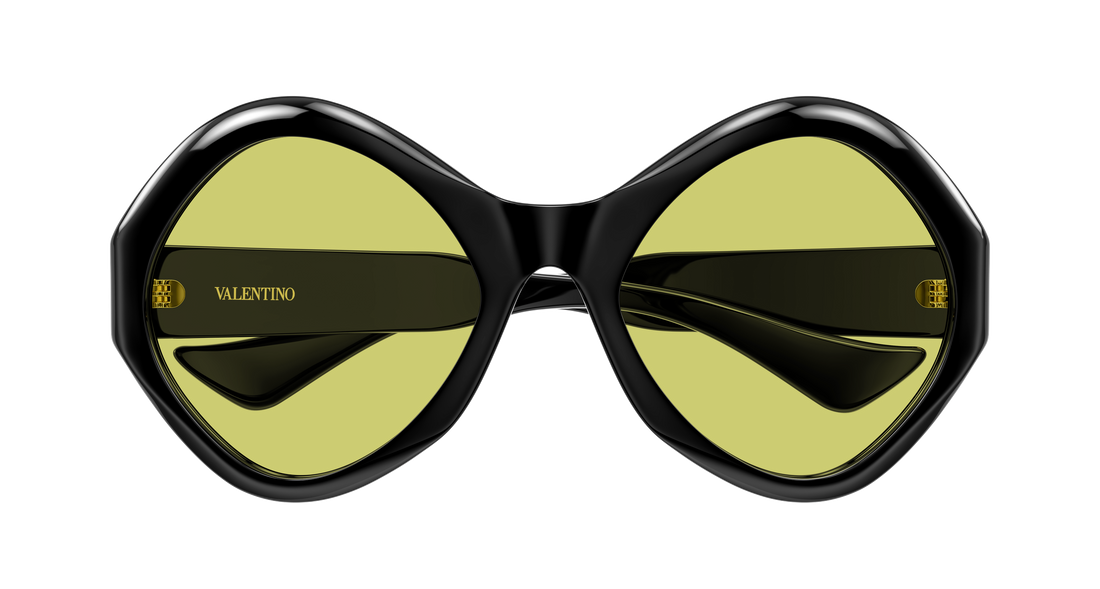 Solbriller valentino vg0069s 004 negro round/oval/panthos unisex størrelse 61mm - Detaljeret visning