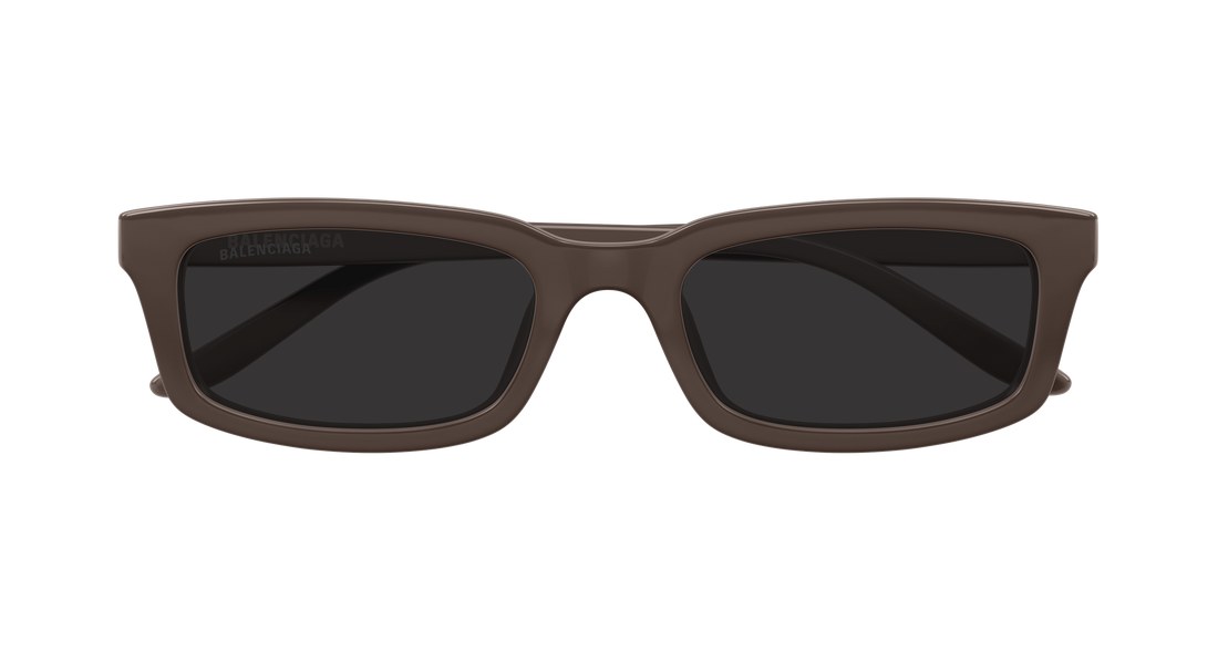 Gafas de sol balenciaga bb0526s 005 marron rectangular / squared unisex talla 55mm - Vista de detalle