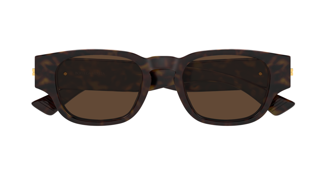 Sonnenbrillen bottega veneta bv1460s 002 havana round/oval/panthos masculino größe 51mm - Detailansicht