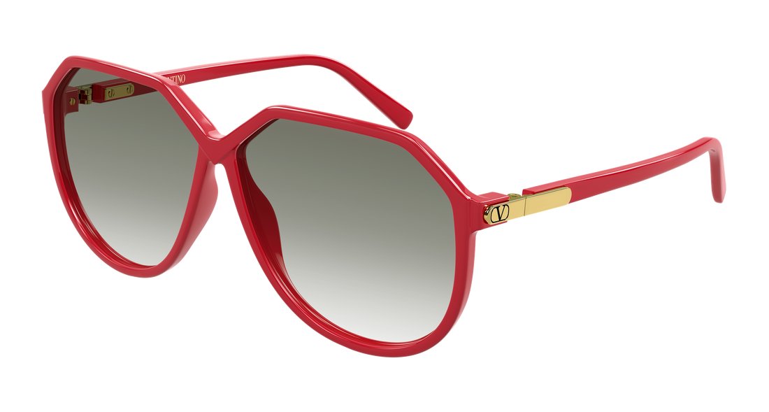 Sunglasses valentino vg0026s 003 rojo geometrical/directional femenino size 61mm - Main view