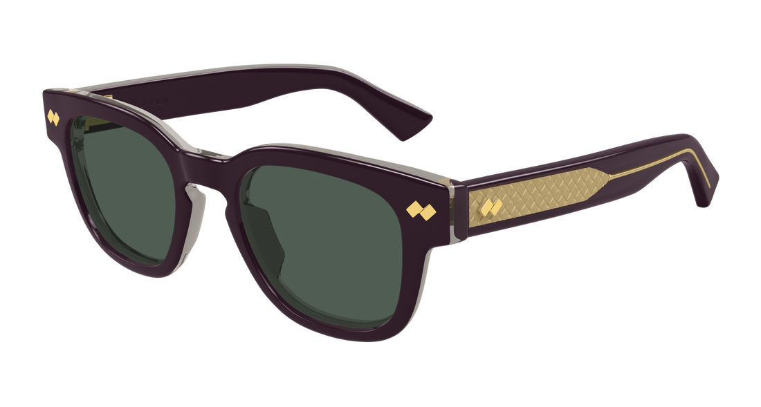 Sonnenbrillen bottega veneta bv1441s 004 violeta round/oval/panthos unisex größe 48mm - Hauptansicht