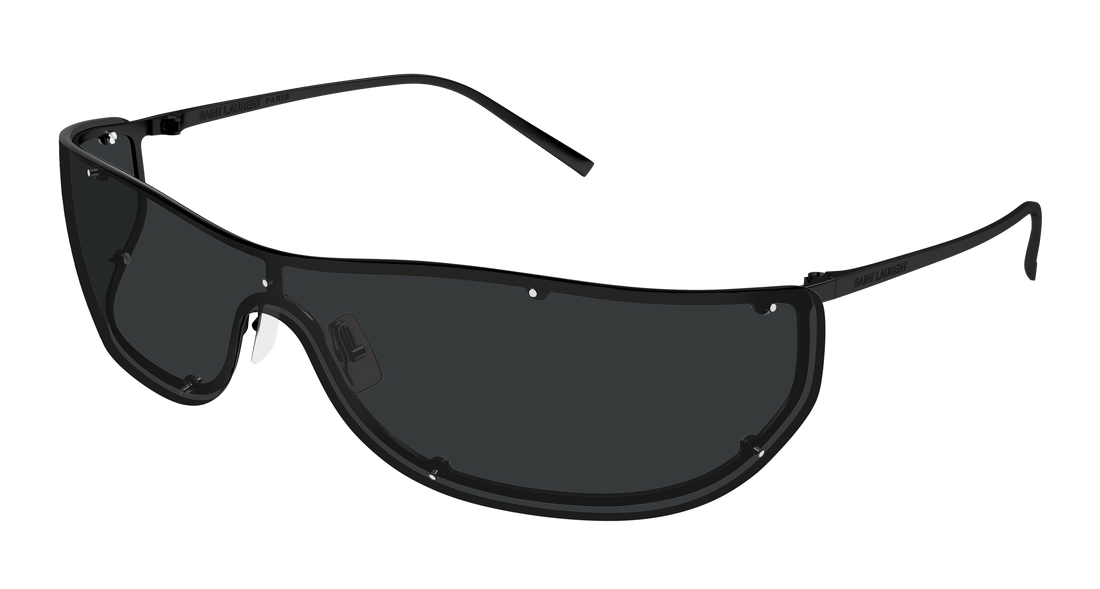 Occhiali da sole saint laurent sl 807 002 negro mask unisex taglia 99mm - Vista principale
