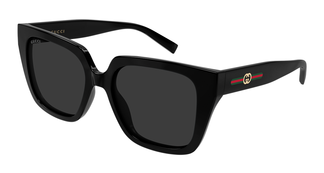 Occhiali da sole gucci gg2102s 001 negro butterfly femenino taglia 54mm - Vista principale