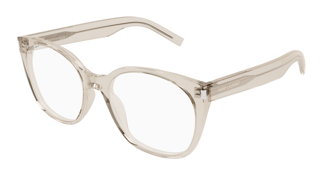 Gafas graduadas saint laurent sl 897 004 beige cat eye femenino talla 55mm - Vista principal