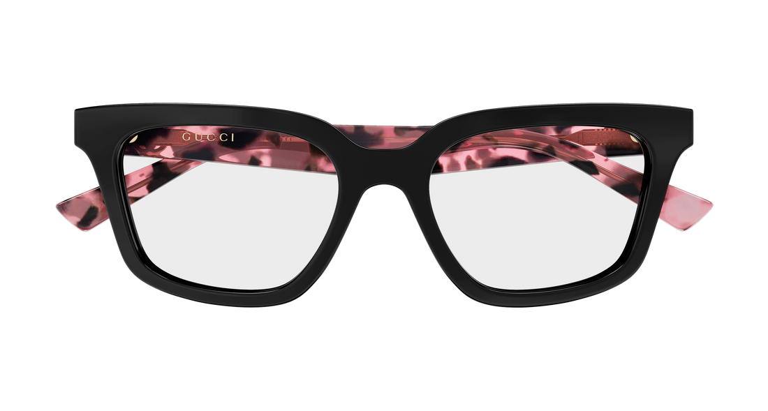 Prescription glasses gucci gg2180o 003 negro rectangular / squared femenino size 51mm - Detailed view