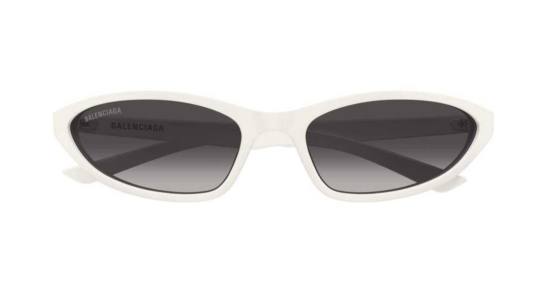 Solbriller balenciaga bb0402s 006 blanco round/oval/panthos femenino størrelse 59mm - Detaljeret visning