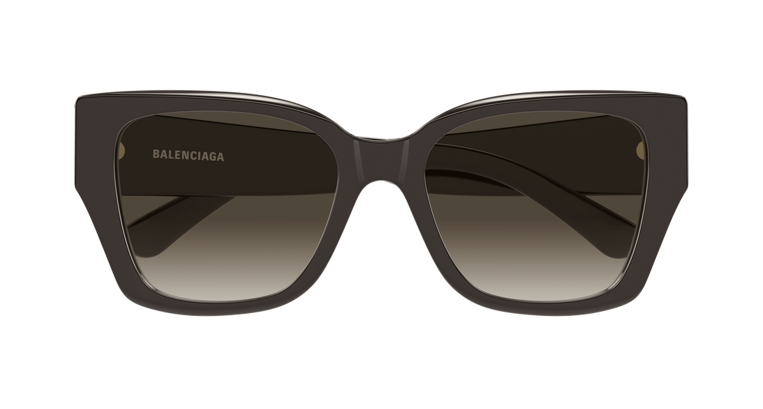 Gafas de sol balenciaga bb0474s 005 marron butterfly femenino talla 55mm - Vista de detalle
