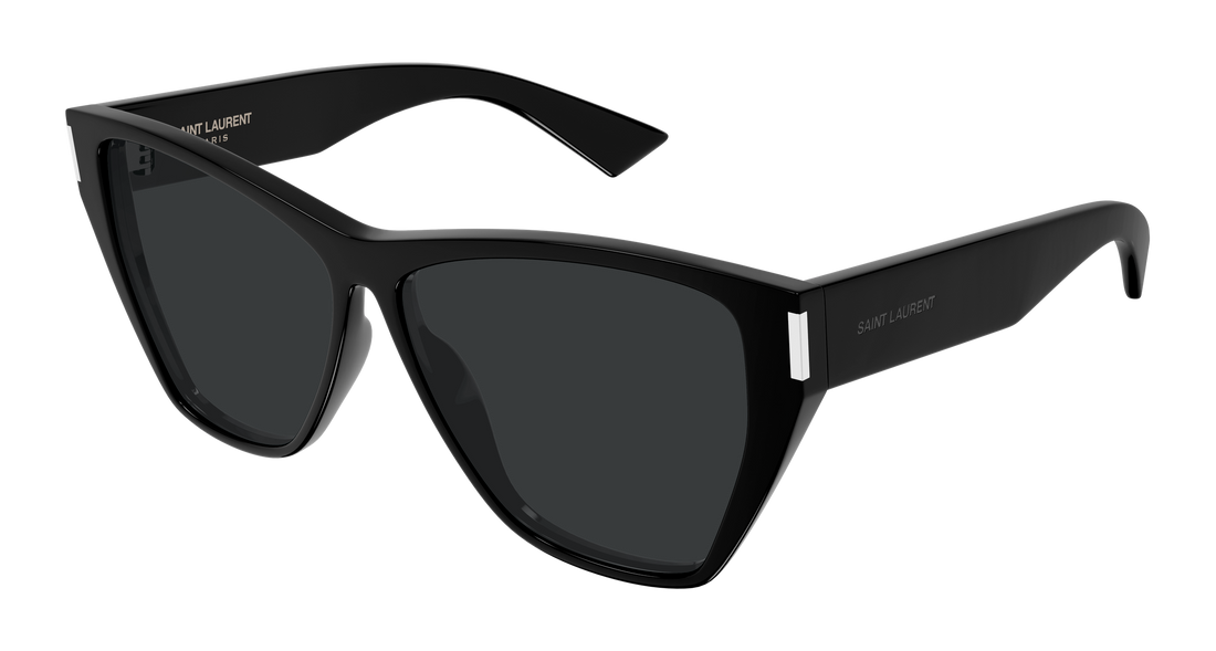 Zonnebrillen saint laurent sl 927 001 negro cat eye femenino maat 60mm - Hoofdaanzicht