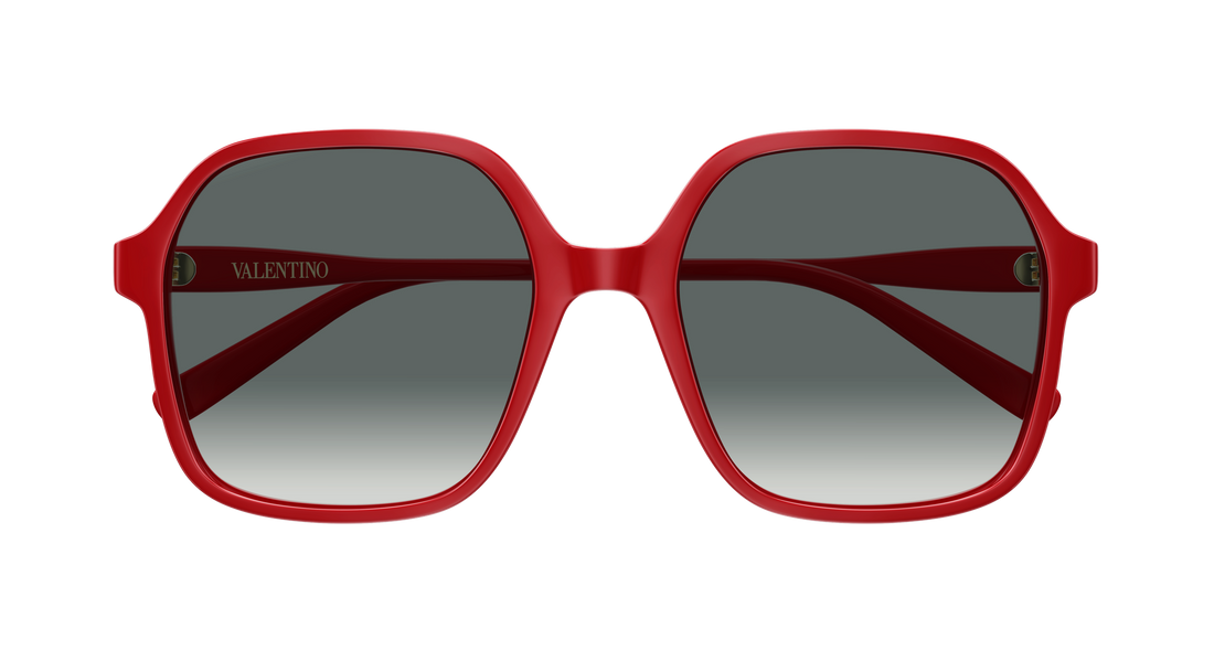 Occhiali da sole valentino vg0018s 006 rojo rectangular / squared femenino taglia 56mm - Vista dettagliata