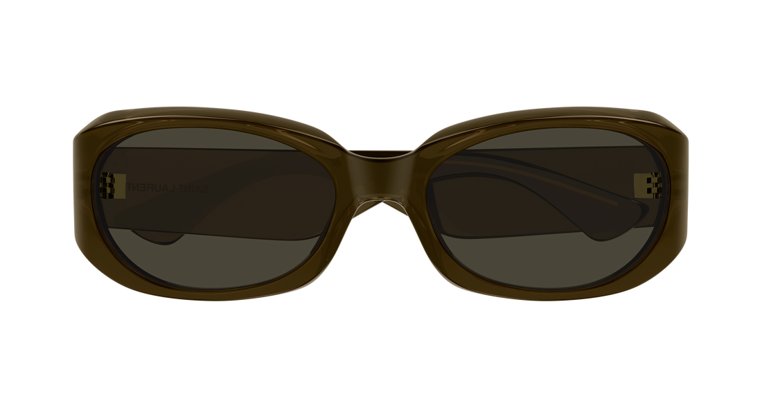 Gafas de sol saint laurent sl 868 005 marron rectangular / squared femenino talla 57mm - Vista de detalle