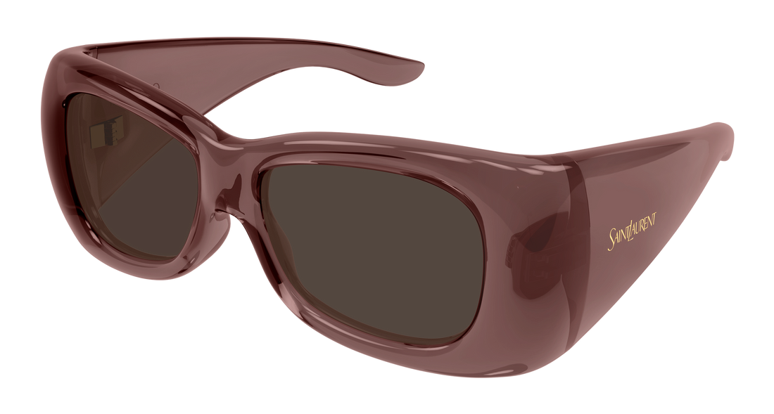 Occhiali da sole saint laurent sl 901 howl 016 rojo rectangular / squared unisex taglia 61mm - Vista principale