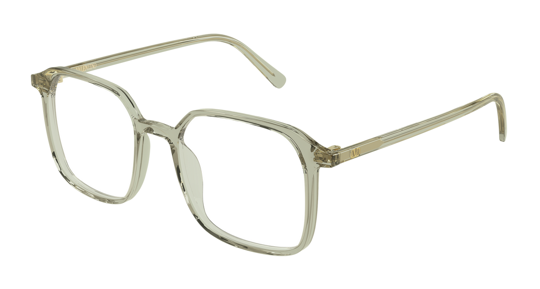 Lunettes de vue valentino vg0022o 011 verde rectangular / squared femenino taille 51mm - Vue principale