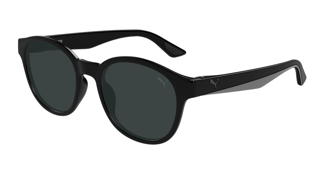 Sunglasses puma pu0522s 001 negro round/oval/panthos masculino size 52mm - Main view