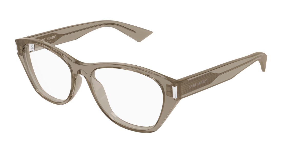 Lunettes de vue saint laurent sl 929 003 marron cat eye femenino taille 55mm - Vue principale