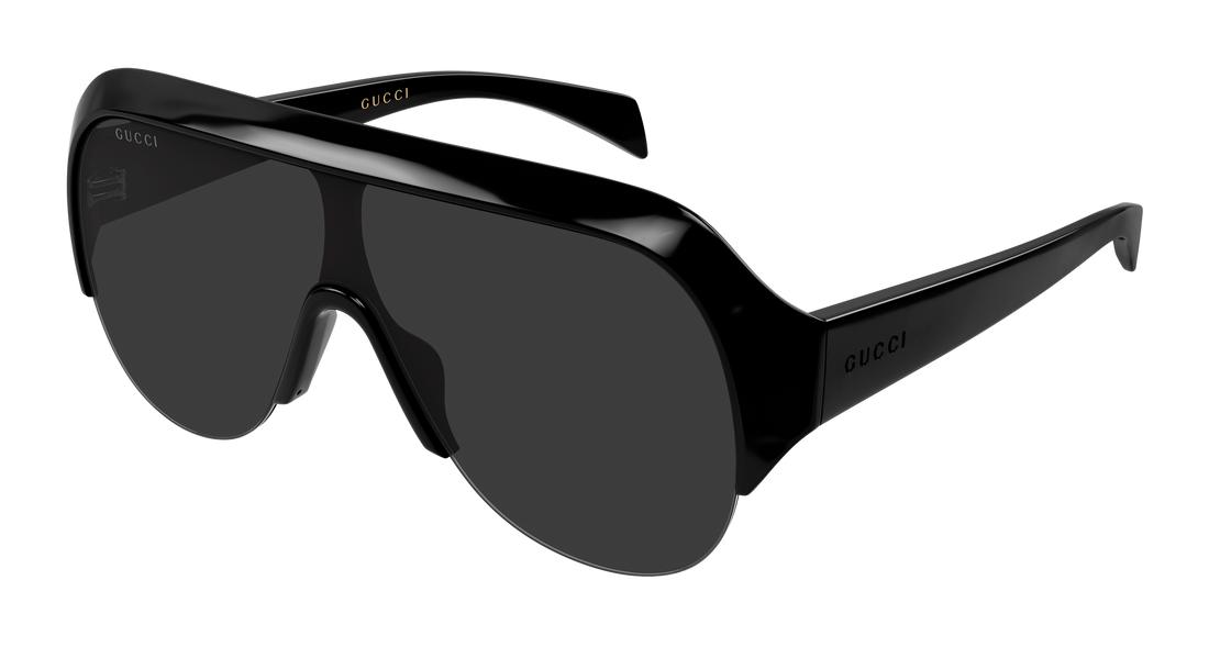 Sunglasses gucci gg2023s 001 negro mask femenino size 99mm - Main view