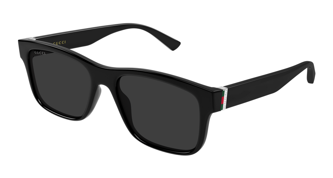 Sunglasses gucci gg2085s 001 negro rectangular / squared masculino size 55mm - Main view