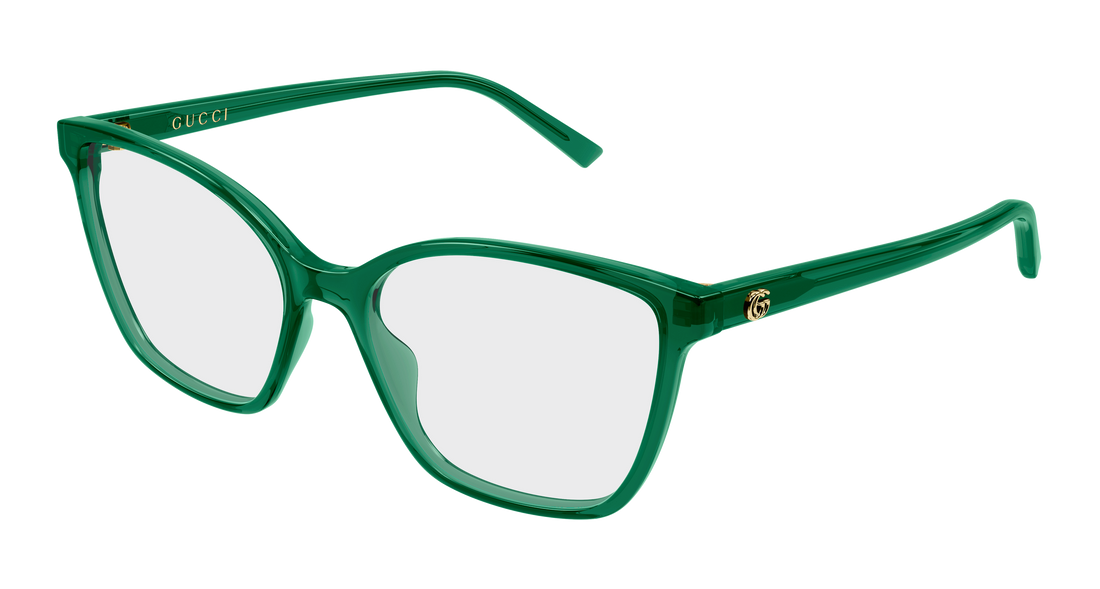 Dioptrijske naočale gucci gg1995o 010 verde cat eye femenino veličina 54mm - Glavni prikaz