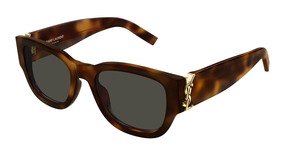 Solbriller saint laurent sl m174 003 havana cat eye femenino størrelse 53mm - Hovedvisning