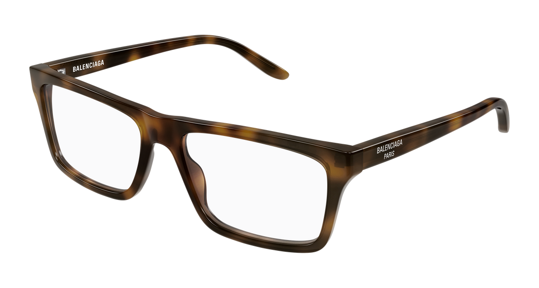Dioptrijske naočale balenciaga bb0499o 003 havana rectangular / squared masculino veličina 57mm - Glavni prikaz
