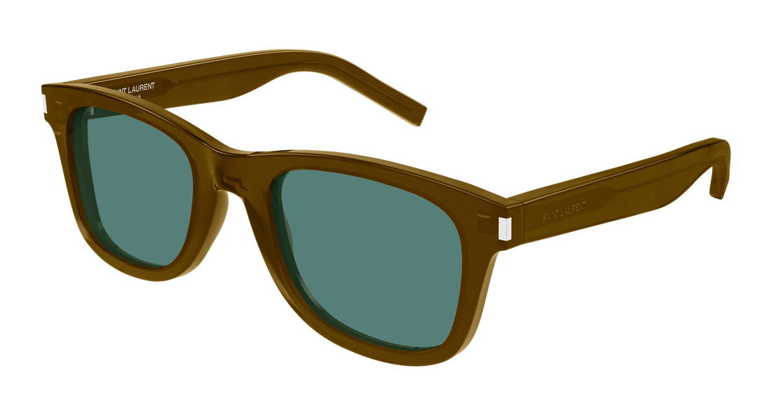 Lunettes de soleil saint laurent sl 51 084 marron rectangular / squared masculino taille 50mm - Vue principale