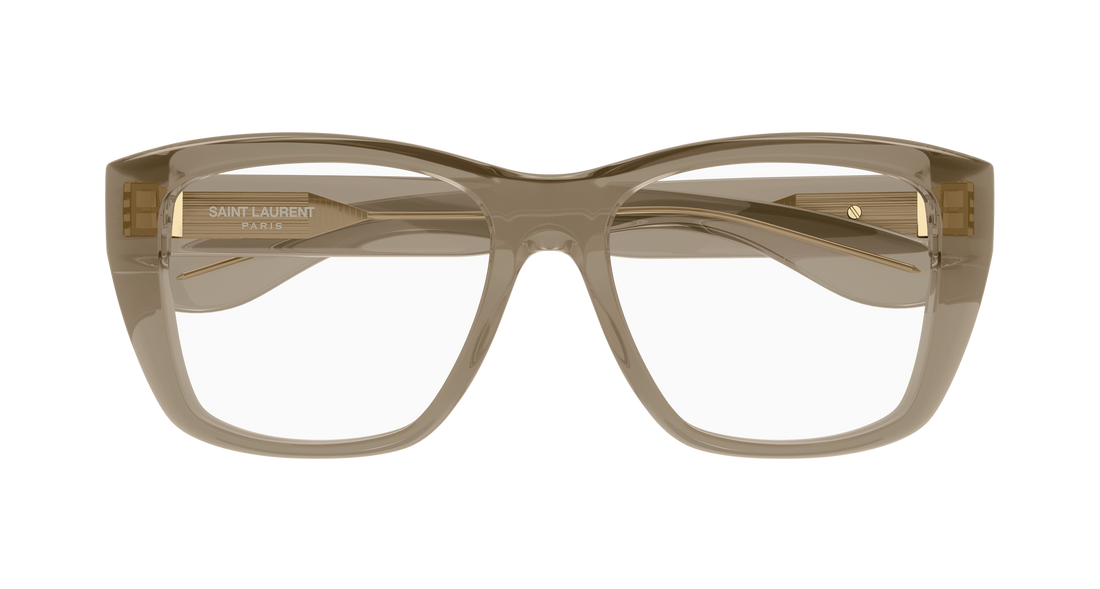 Glasögon saint laurent sl 925 003 marron cat eye femenino storlek 54mm - Detaljvy