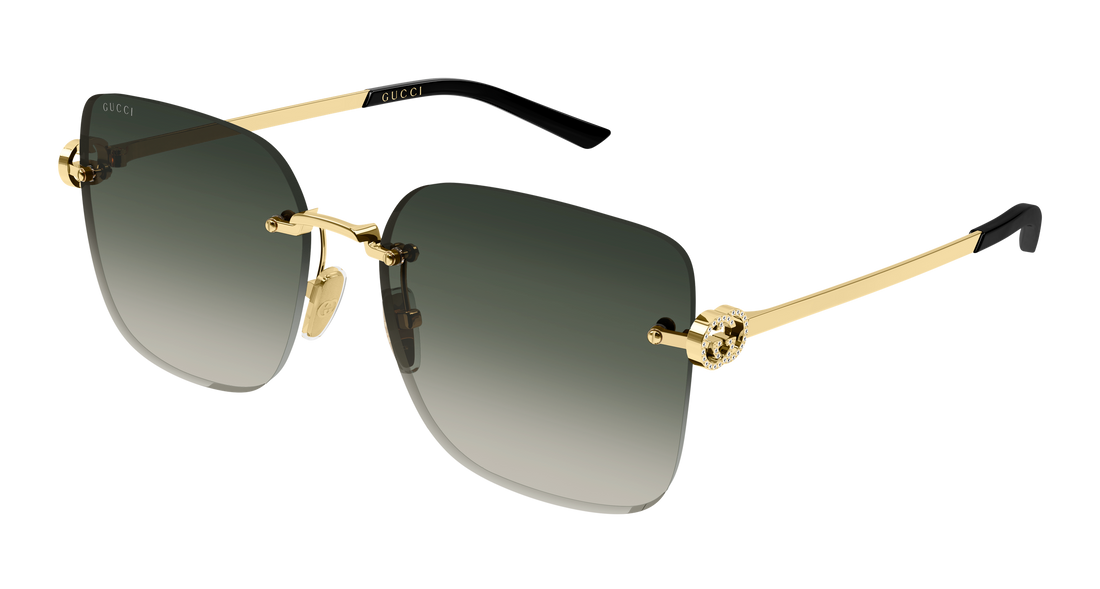 Sunčane naočale gucci gg2229sa 005 dorado butterfly femenino veličina 60mm - Glavni prikaz
