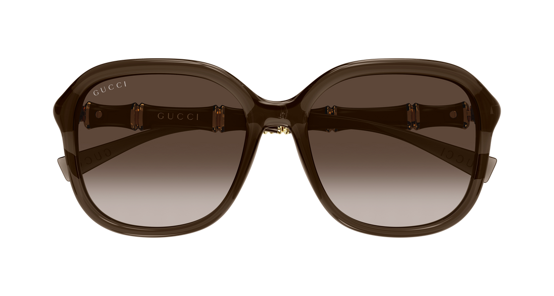 Sunglasses gucci gg2061sa 003 marron rectangular / squared femenino size 55mm - Detailed view