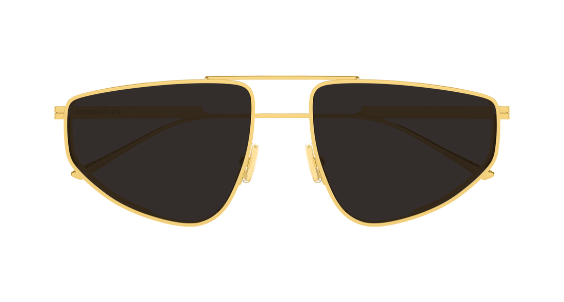 Sunglasses bottega veneta bv1466s 001 dorado pilot/navigator femenino size 59mm - Detailed view
