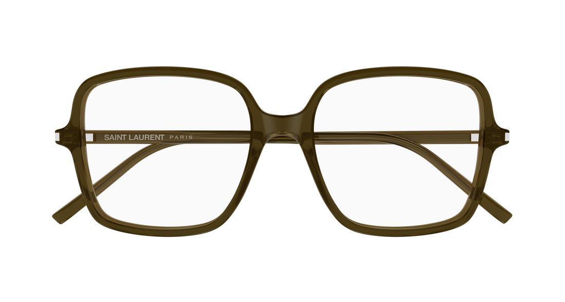 Dioptrijske naočale saint laurent sl 892 007 marron rectangular / squared femenino veličina 53mm - Detaljni prikaz