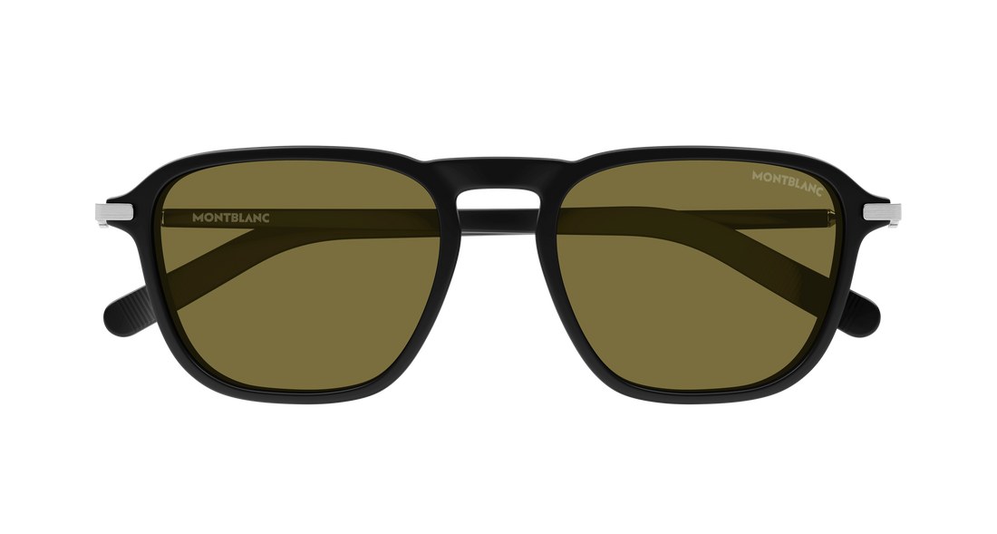Sunčane naočale montblanc mb0498s 002 negro pilot/navigator masculino veličina 52mm - Detaljni prikaz