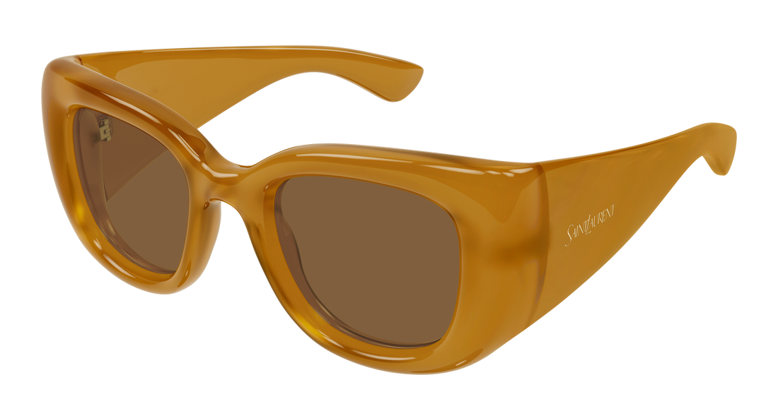 Occhiali da sole saint laurent sl 903 howl 008 amarillo cat eye femenino taglia 55mm - Vista principale