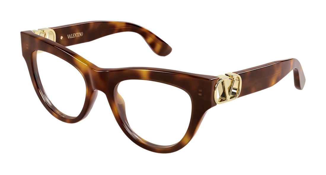 Brillen valentino vg0054o 008 havana cat eye femenino maat 51mm - Hoofdaanzicht
