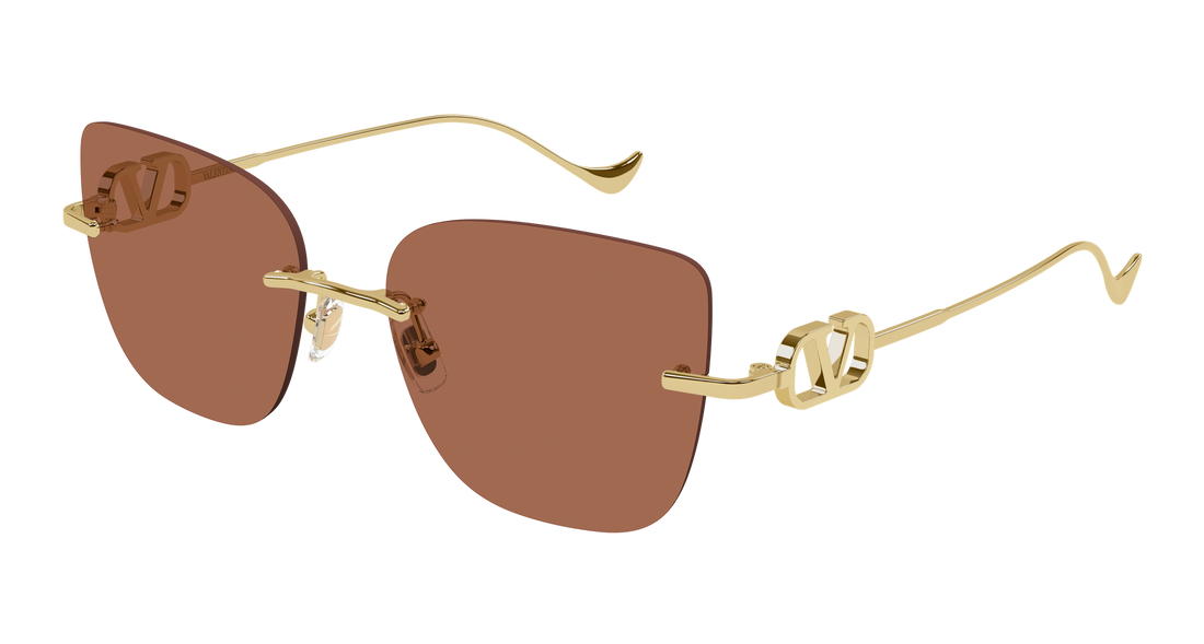 Occhiali da sole valentino vg0033s 002 dorado geometrical/directional femenino taglia 54mm - Vista principale