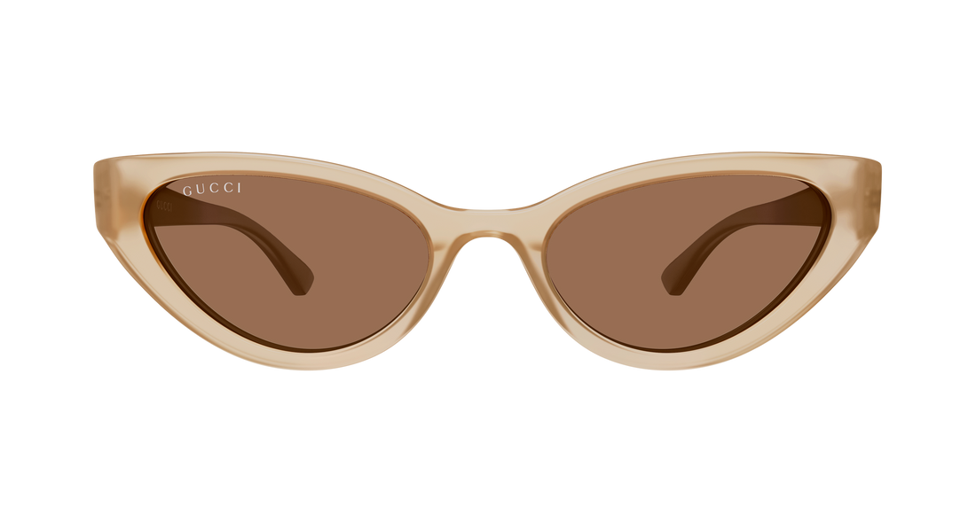 Sunčane naočale gucci gg2194s 003 beige cat eye femenino veličina 52mm - Detaljni prikaz