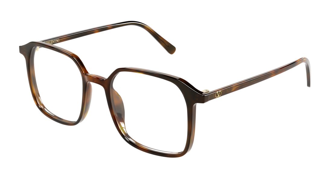 Lunettes de vue valentino vg0022o 009 havana rectangular / squared femenino taille 51mm - Vue principale
