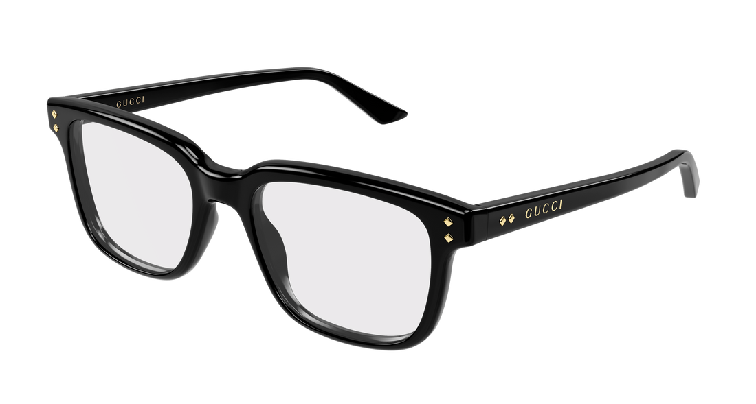 Occhiali da vista gucci gg2131o 005 negro rectangular / squared masculino taglia 53mm - Vista principale
