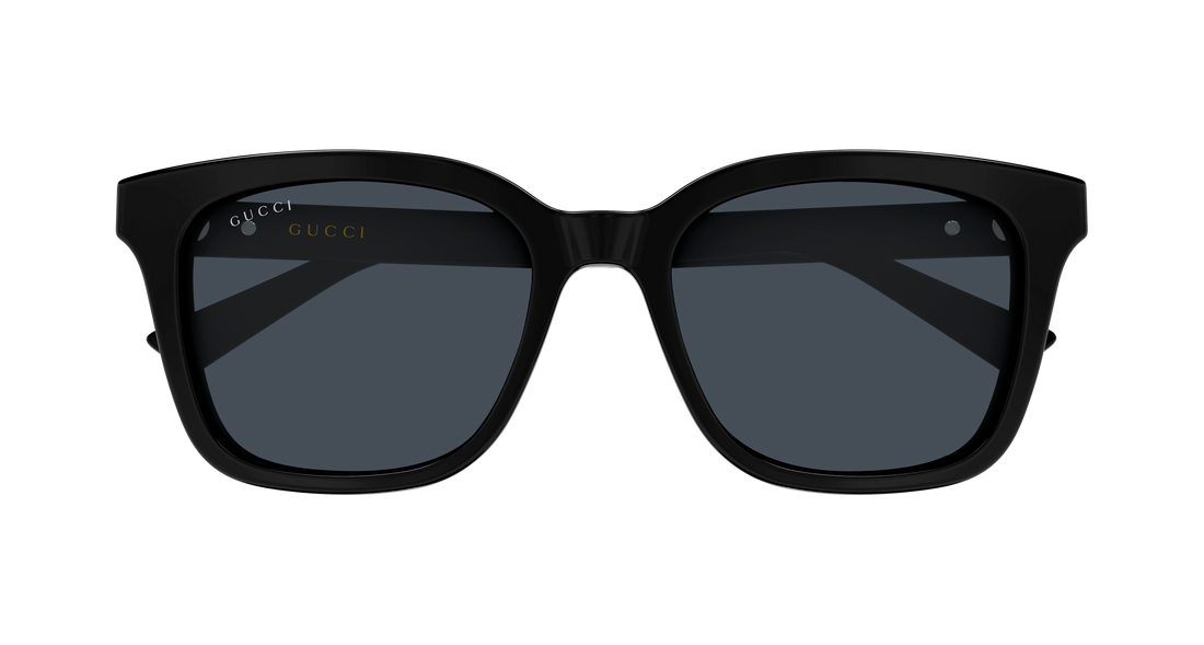 Zonnebrillen gucci gg2251sa 001 negro rectangular / squared masculino maat 54mm - Detailaanzicht