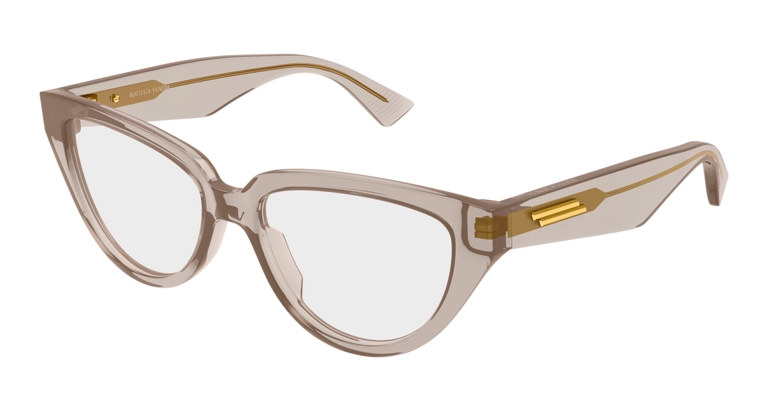 Dioptrijske naočale bottega veneta bv1503o 003 marron cat eye femenino veličina 53mm - Glavni prikaz