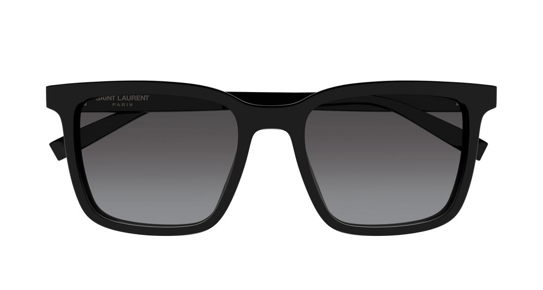 Occhiali da sole saint laurent sl 500 006 negro rectangular / squared masculino taglia 54mm - Vista dettagliata