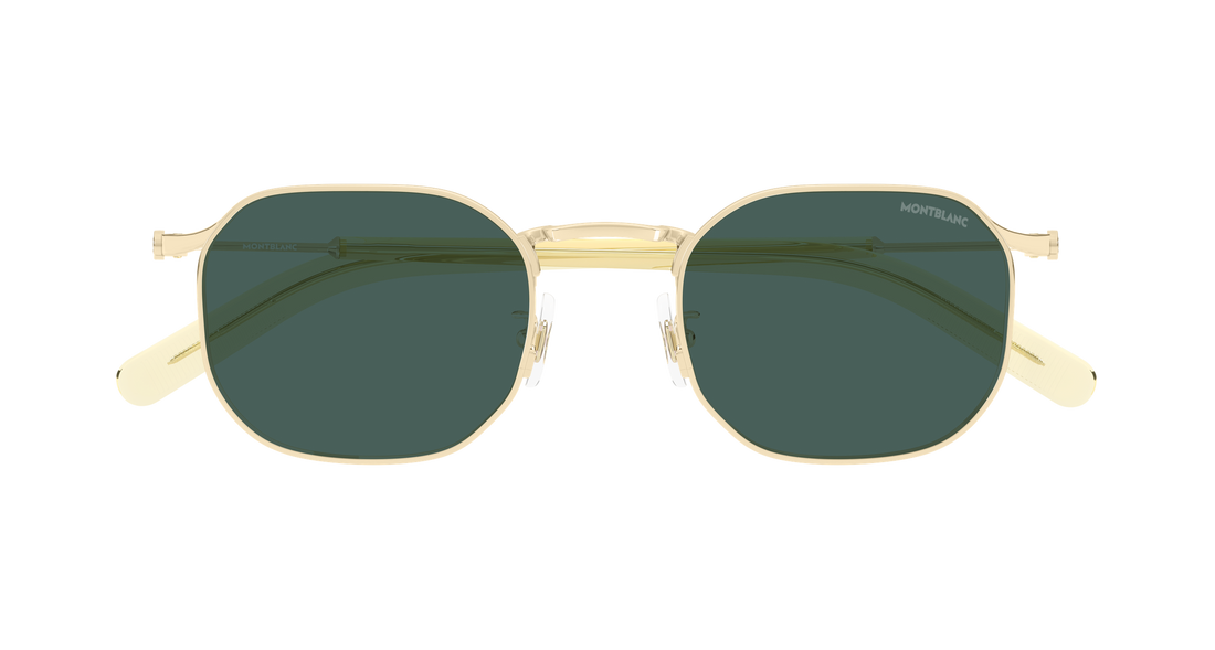 Sonnenbrillen montblanc mb0459s 004 dorado geometrical/directional masculino größe 50mm - Detailansicht