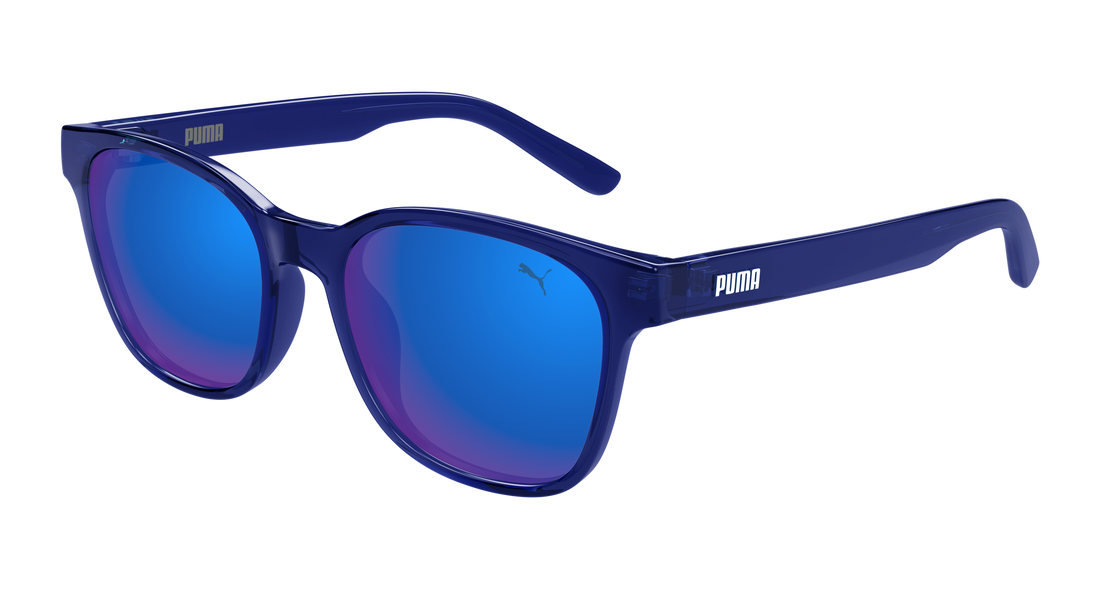 Lunettes de soleil puma pj0087s 009 azul rectangular / squared infantil taille 50mm - Vue principale