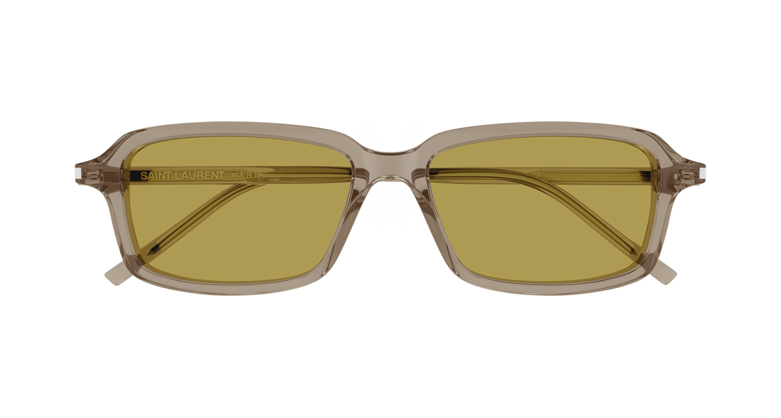 Lunettes de soleil saint laurent sl 938 004 marron rectangular / squared masculino taille 53mm - Vue détaillée