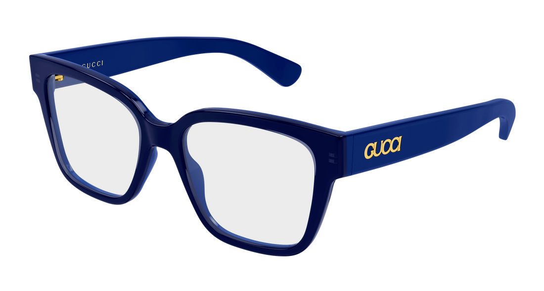 Dioptrijske naočale gucci gg1791o 013 azul rectangular / squared femenino veličina 53mm - Glavni prikaz
