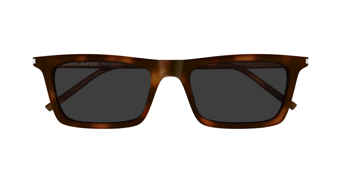 Occhiali da sole saint laurent sl 890/f betty thin 003 havana unisex taglia 54mm - Vista dettagliata