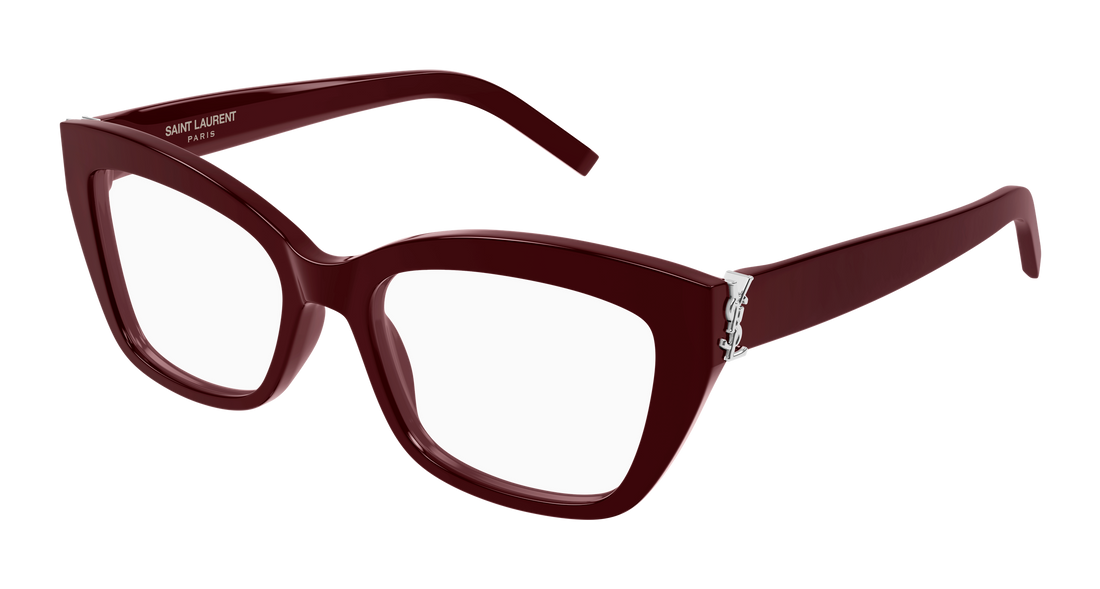 Gafas graduadas saint laurent sl m117 010 burdeos cat eye femenino talla 53mm - Vista principal