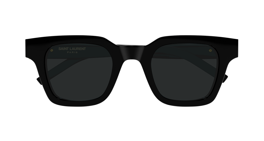 Occhiali da sole saint laurent sl m157 001 negro rectangular / squared unisex taglia 47mm - Vista dettagliata