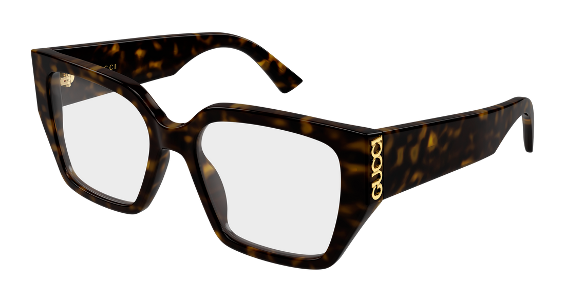 Occhiali da vista gucci gg2042o 002 havana butterfly femenino taglia 53mm - Vista principale