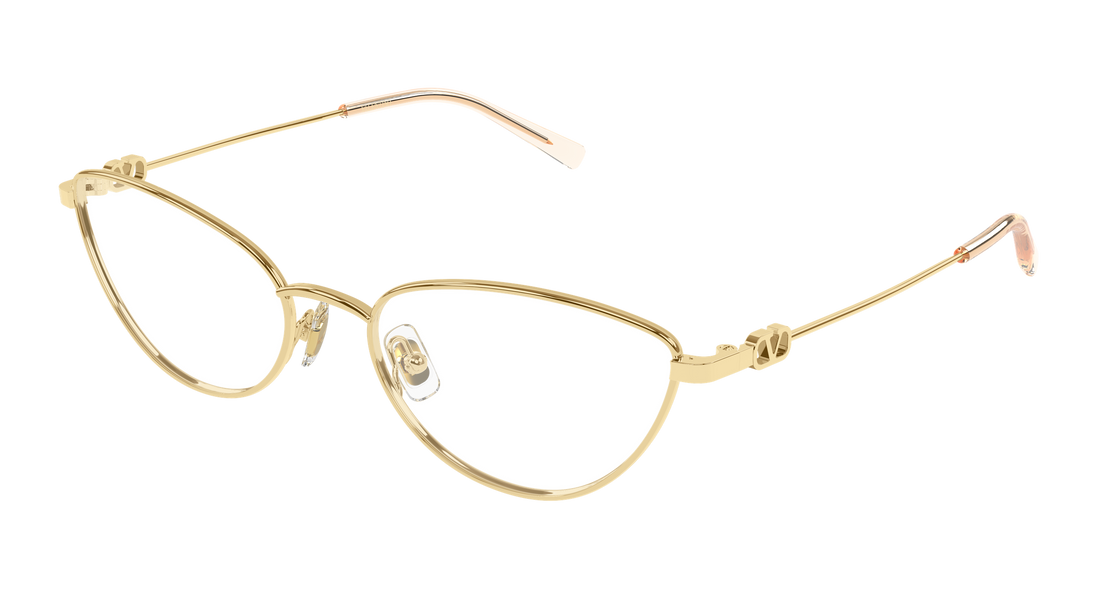 Occhiali da vista valentino vg0029o 003 dorado cat eye femenino taglia 56mm - Vista principale